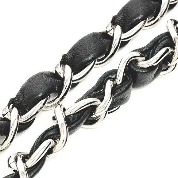 Chanel Shoulder Bag Flap Double Chain Strap Coco Mark - Picture 7 of 7